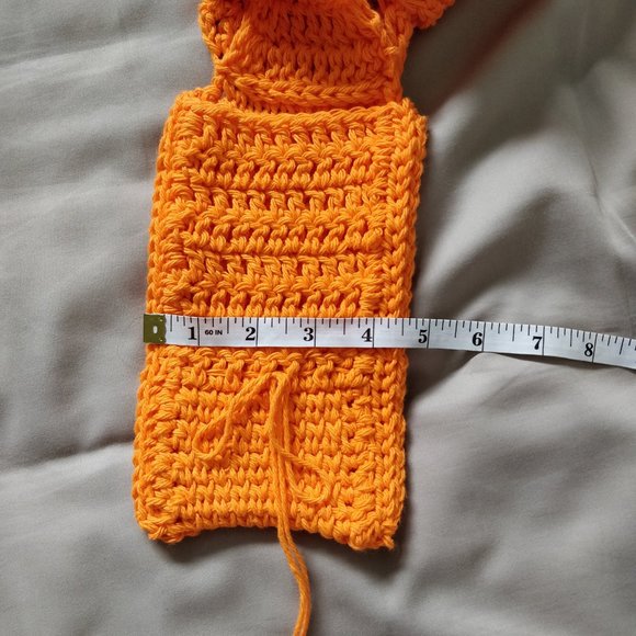 NWOT Handmade Crochet Wool Handbag /Purse - Picture 7 of 8